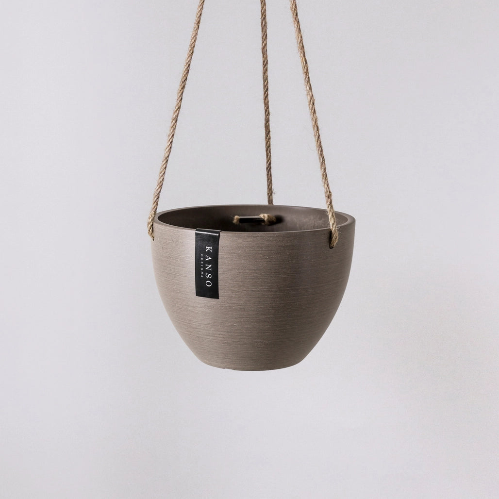 8 inch hanging planter plastic Recycled Plastic Hanging Planter 8"
