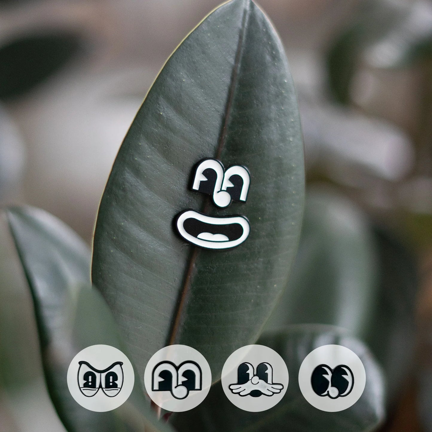 PlantMagnets - Toon Glow Eyes 4-Pack