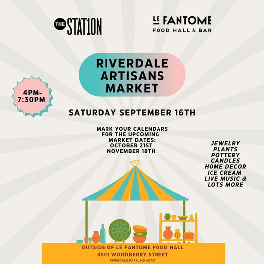Riverdale Artisans Market | September 16, 2023